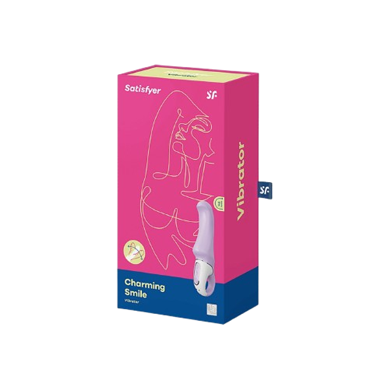 Satisfyer Charming Smile 😊 Estimulador punto G versátil | Sex Shop Black Mask 1