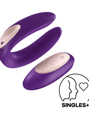 Satisfyer Double Plus Remote - Vibrador para Parejas