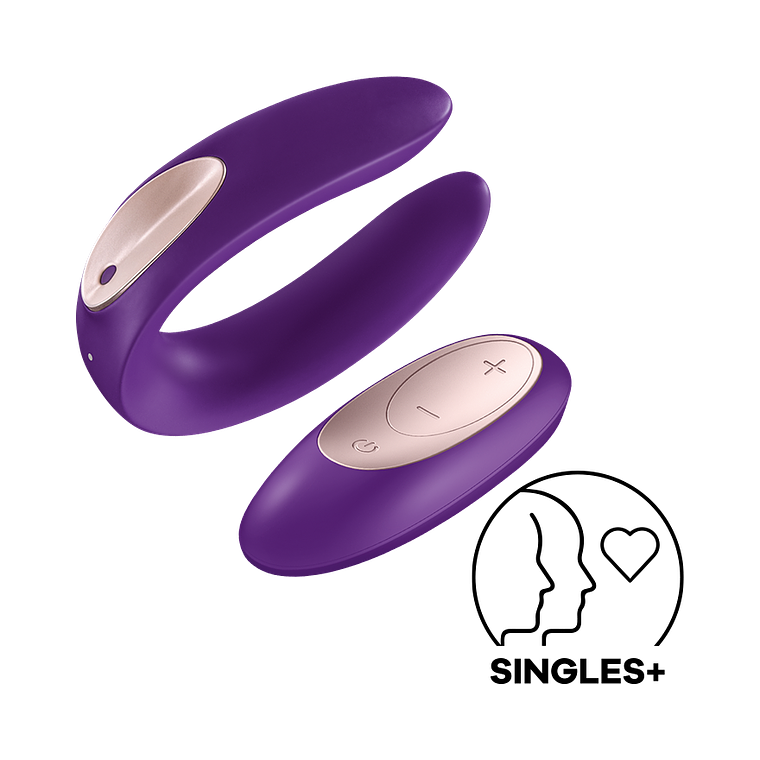 Satisfyer Double Plus Remote - Vibrador para Parejas 1