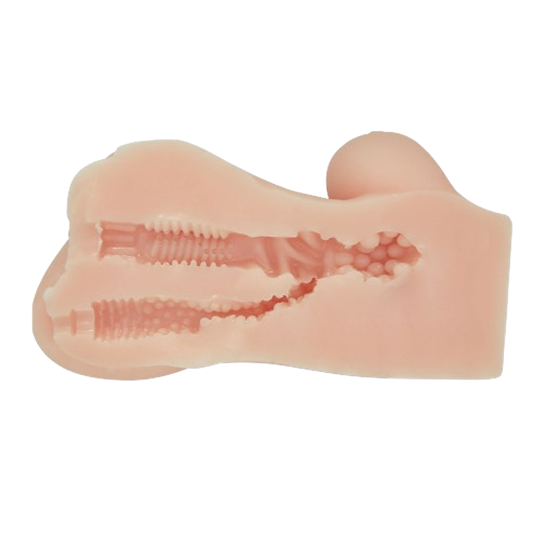 Masturbador Realístico Hannah | Doble Entrada y Textura Suave 2