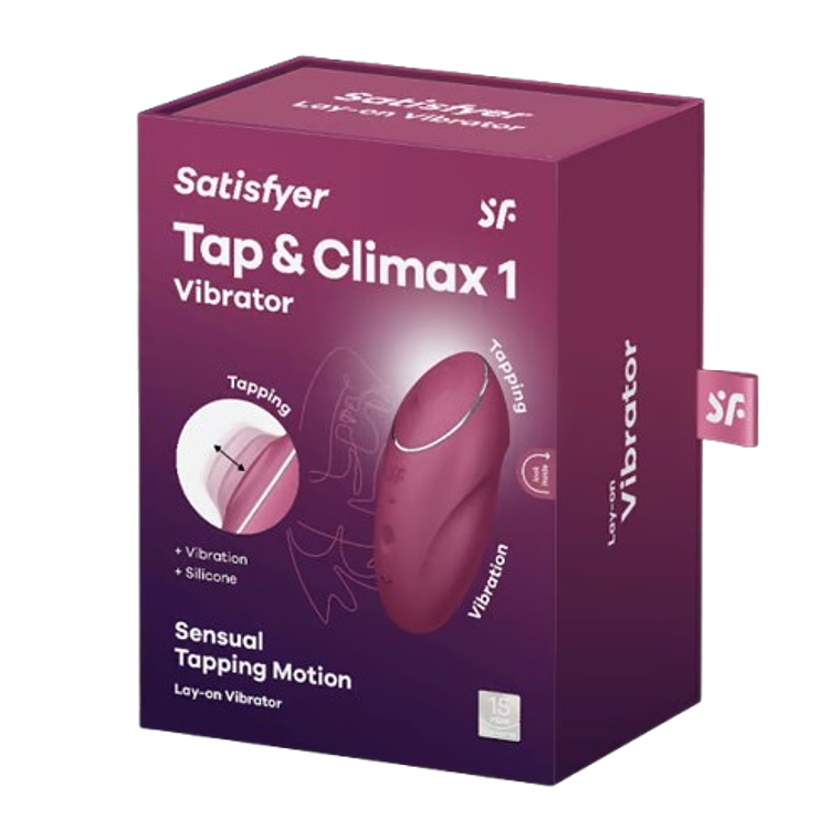 Satisfyer Tap & Climax 1 | Sex Shop Black Mask 2