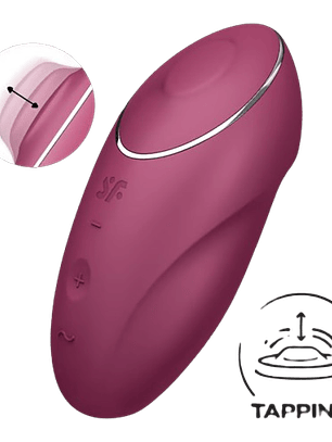Satisfyer Tap & Climax 1 | Sex Shop Black Mask
