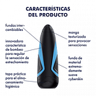 Satisfyer Men One 💙 Masturbador masculino ajustable | Black Mask 5
