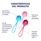 Satisfyer Strengthening Balls 🎯 3 pesos progresivos | Sex Shop Black Mask 4