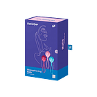 Satisfyer Strengthening Balls 🎯 3 pesos progresivos | Sex Shop Black Mask 2