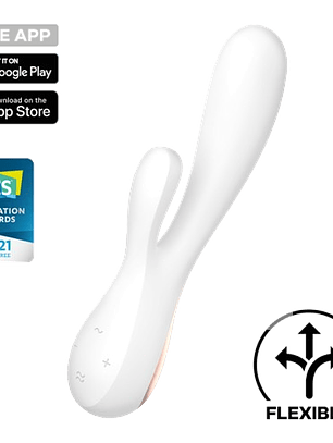 Satisfyer Mono Flex Connect App 🎧 Doble estimulación con app | Sex Shop Black Mask