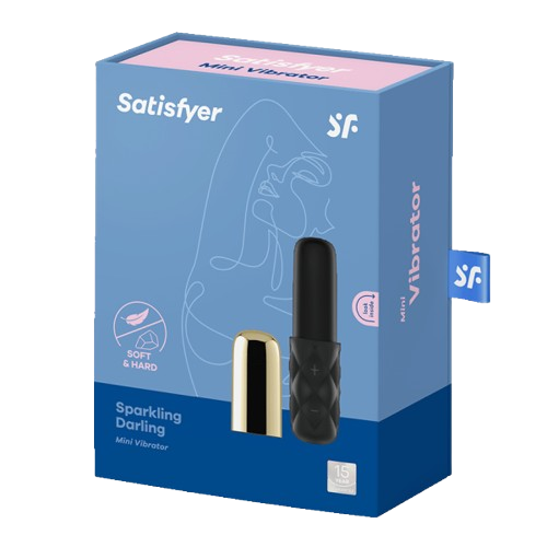 Satisfyer Sparkling Darling 💎 Vibrador compacto y potente | Sex Shop Black Mask 2