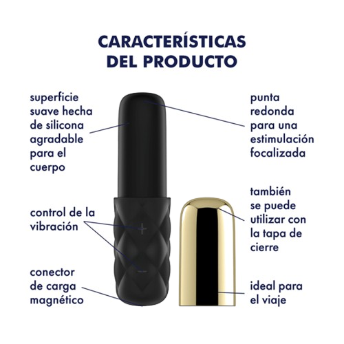 Satisfyer Sparkling Darling 💎 Vibrador compacto y potente | Sex Shop Black Mask 5