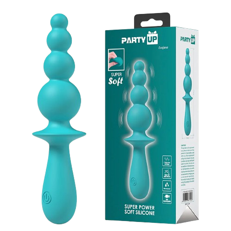 Pretty Love Party Up Evajane – Vibrador de Cuentas 2