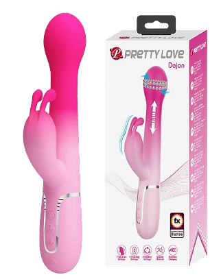 Pretty Love Dejon 3-in-1 Rabbit – Vibrador Multifunción