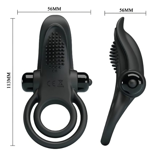 Delfín – Anillo Vibrador Doble 5