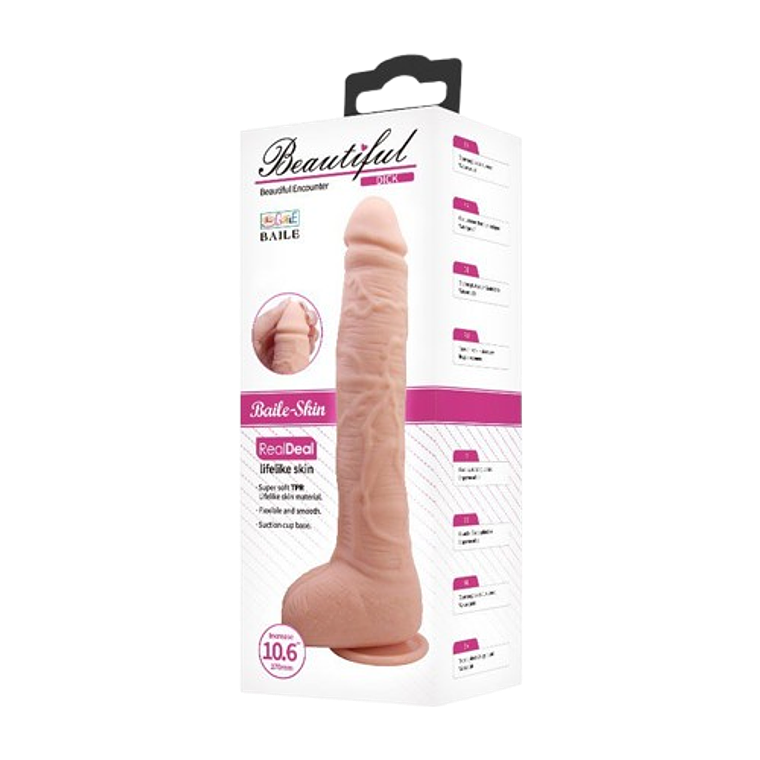 Dildo PVC con Succión 2