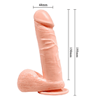 Dildo Brave Man PVC base de succión 7