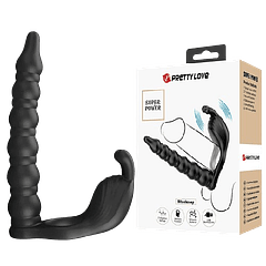 Anillo Vibrador Doble Penetración Blackney