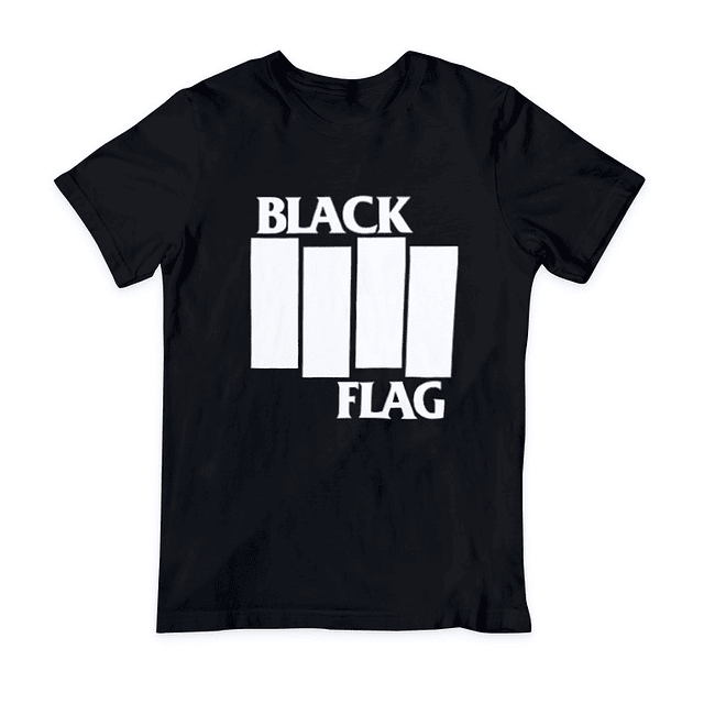 Polera Black Flag 