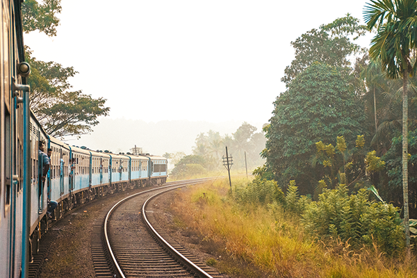 Andar en Tren