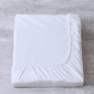 Pack 2 Sábanas bajeras blancas