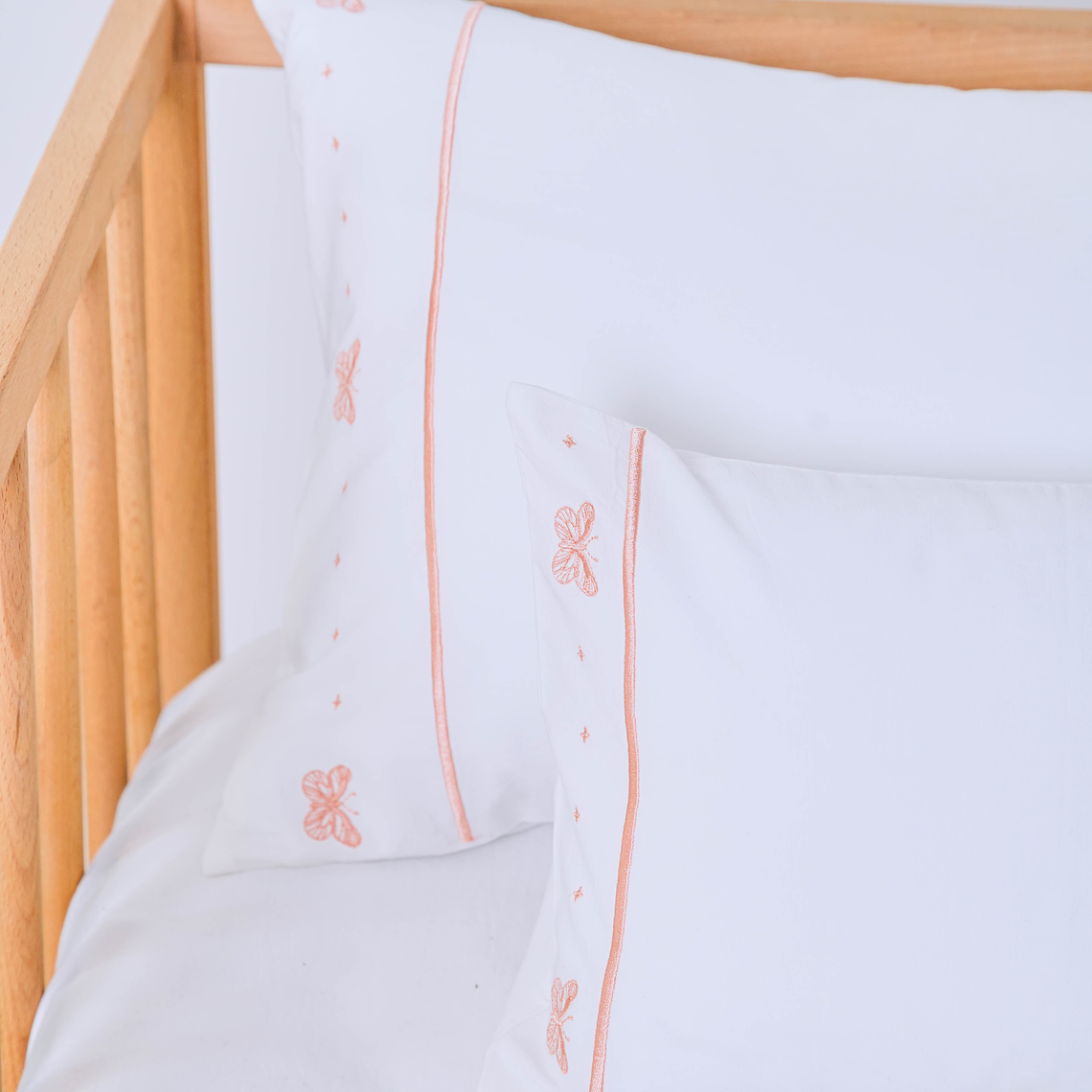 Juego de Sábanas Mariposa Rosada 3