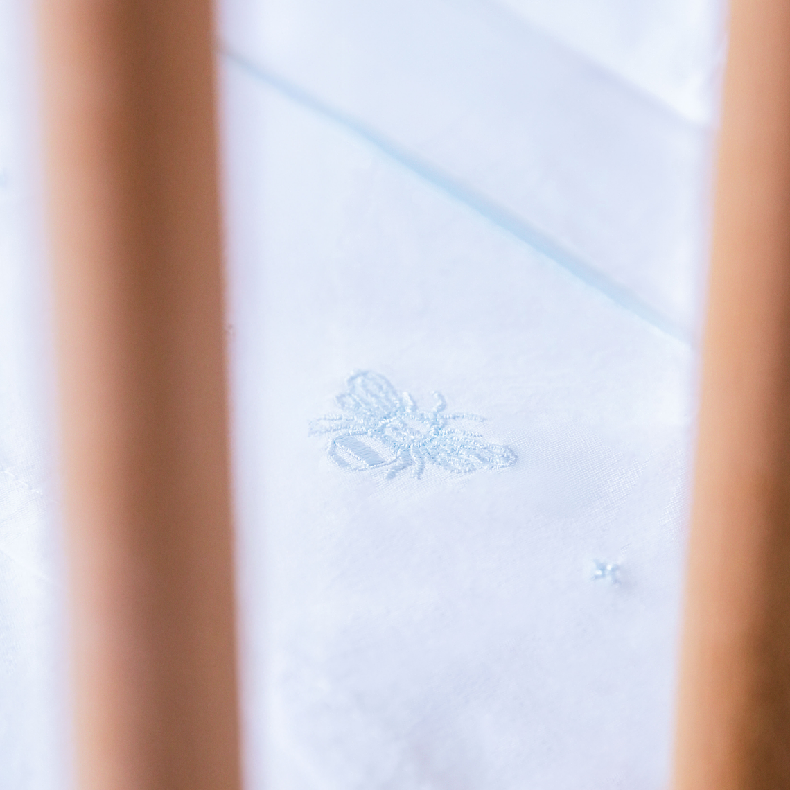 Juego de Sábanas Abeja Celeste 4