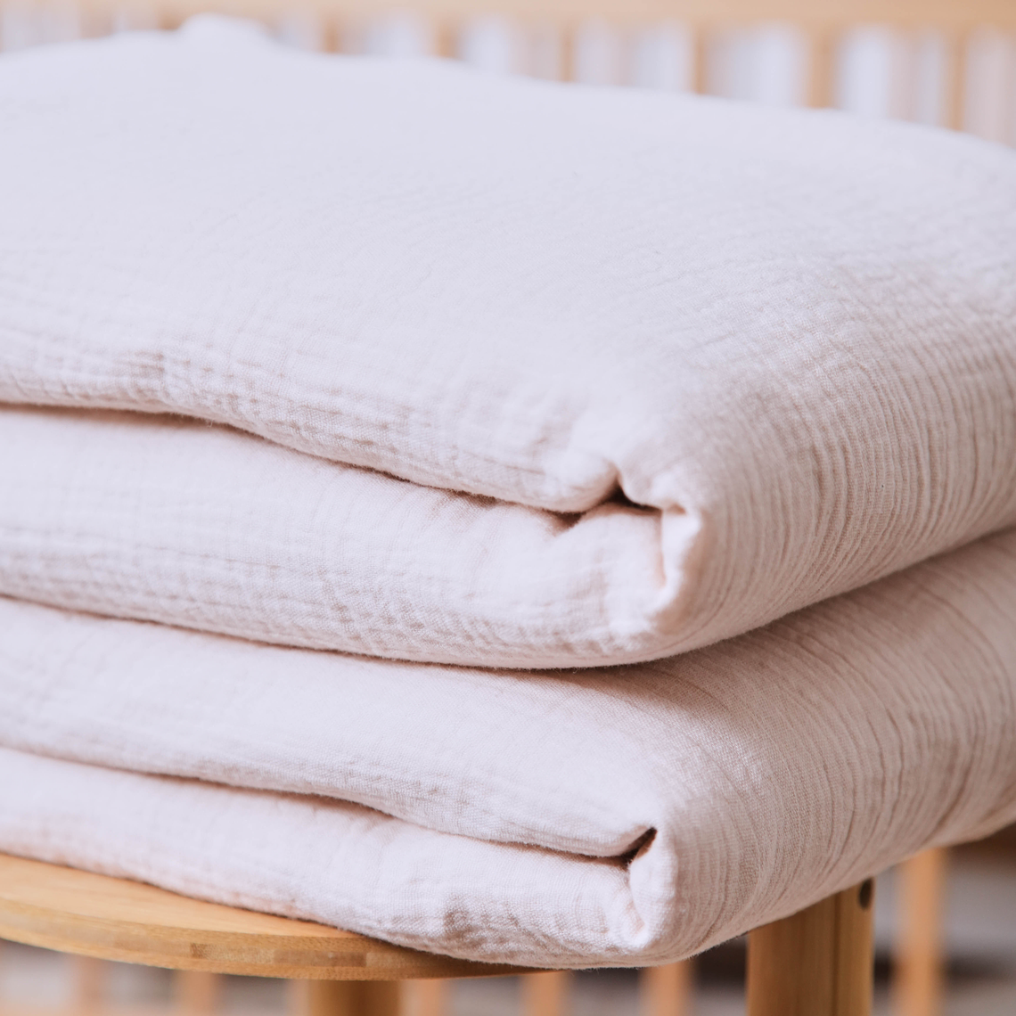 Cubre Plumón Muselina Beige 3