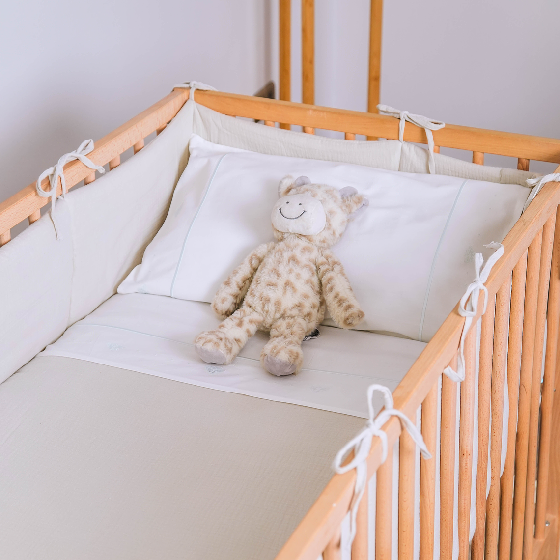 Cubre Plumón Muselina Gris 3