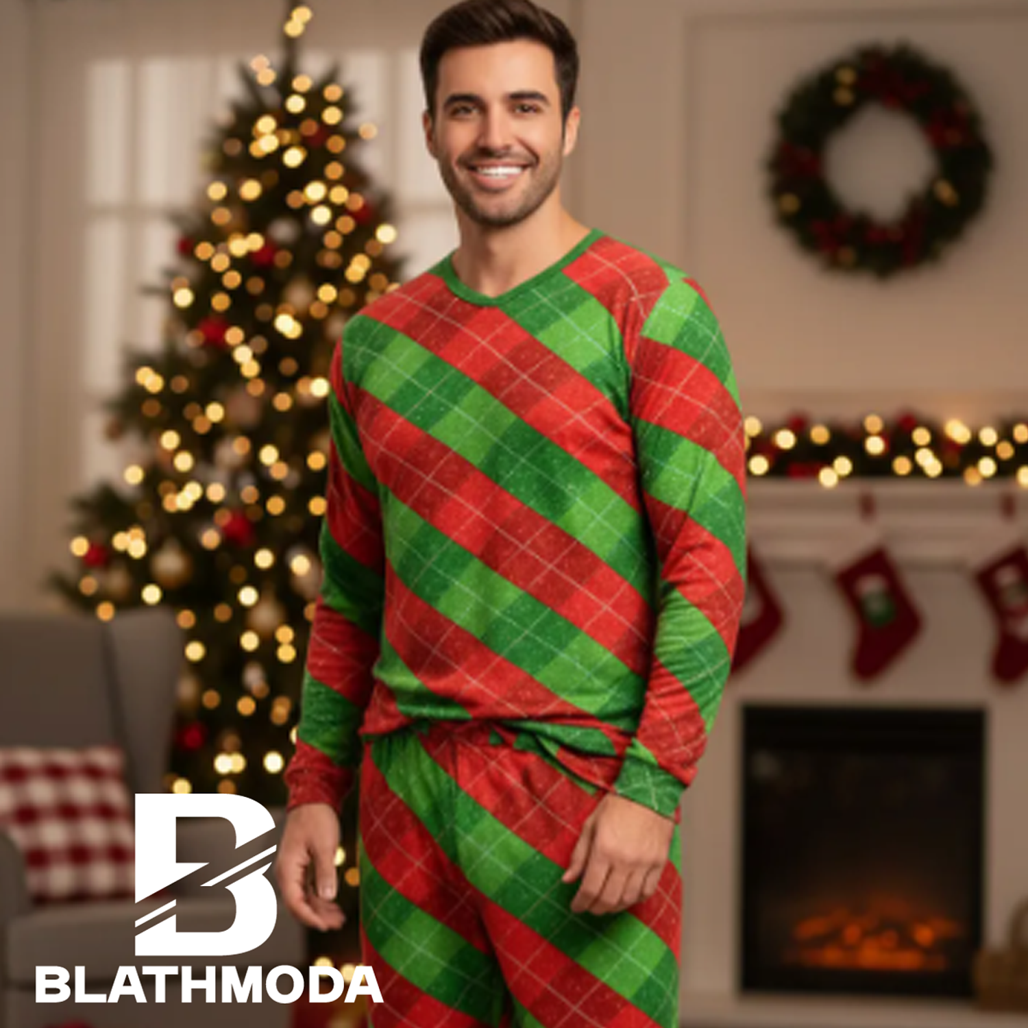 Pijama HOMBRE navidad Termica 3