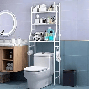 Organizador de Baño Multifuncional para Ahorro de Espacio
