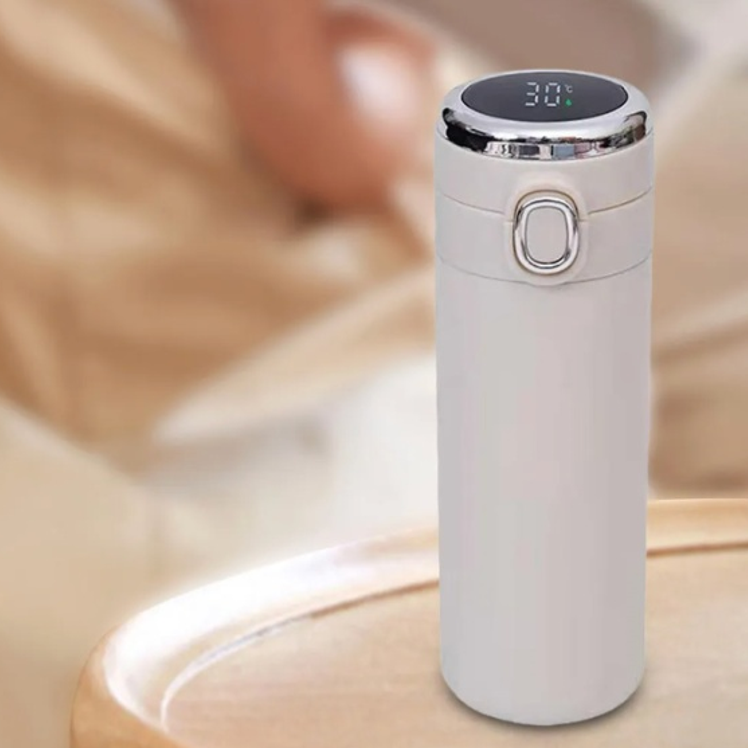 Termo Inteligente Con Pantalla Led Medidor De Temperatur 514-1  3