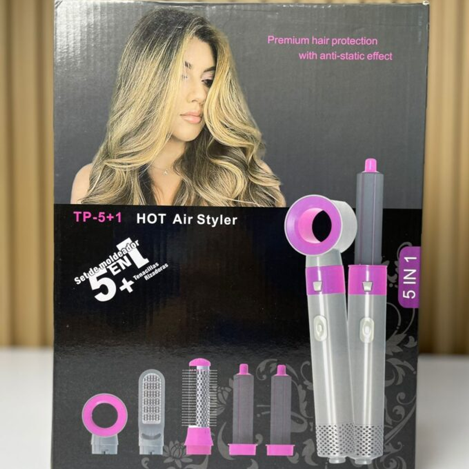 Cepillo secador 5 en 1 secar, alisar, rizar, dar volumen y peinar tu cabello 2