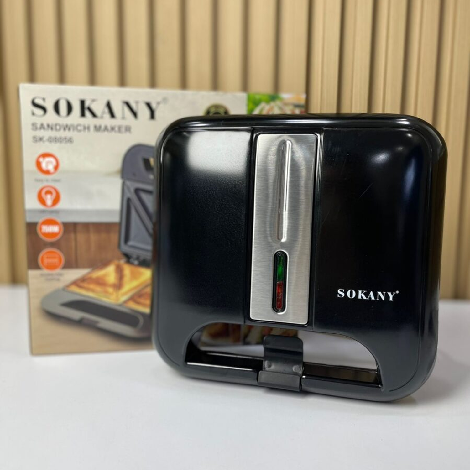 Sandwichera 4 puestos Sokany 1