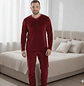 Conjunto Pijama Térmica para Hombre Suave y Abrigada | Máximo Confort - Miniatura 8