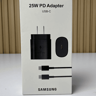 Cargador Samsung 25W TC-TC Negro