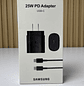 Cargador Samsung 25W TC-TC Negro - Miniatura 1
