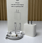 Cargador Tipo C a Lightning 20W I Phone - Miniatura 1