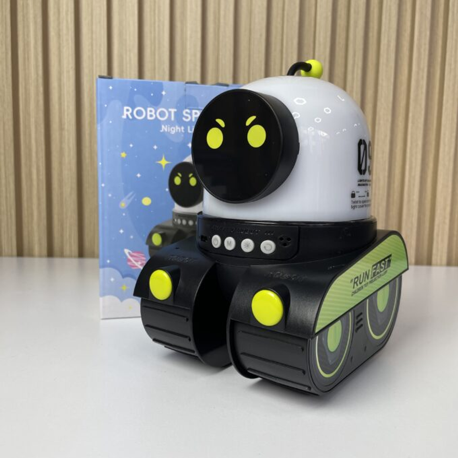 Lámpara Nocturna Wall-e 3d Led Recargable Decoración Habitación 4