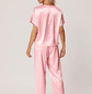 Pijama Satín mujer Camisa Manga Larga y Pantalón Largo - Cliente Mayorista - Miniatura 9