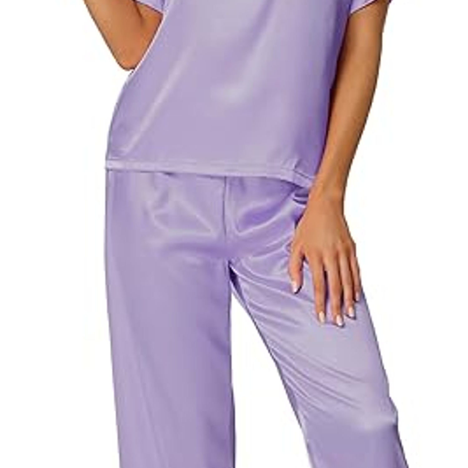 Pijama Satín mujer Camisa Manga Larga y Pantalón Largo - Cliente Mayorista 11