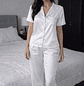 Pijama elegante mujer pantalón y camisa - Cliente Mayorista - Miniatura 3