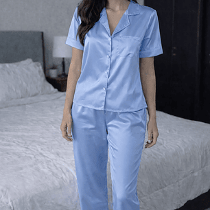 Pijama elegante mujer pantalón y camisa - Cliente Mayorista