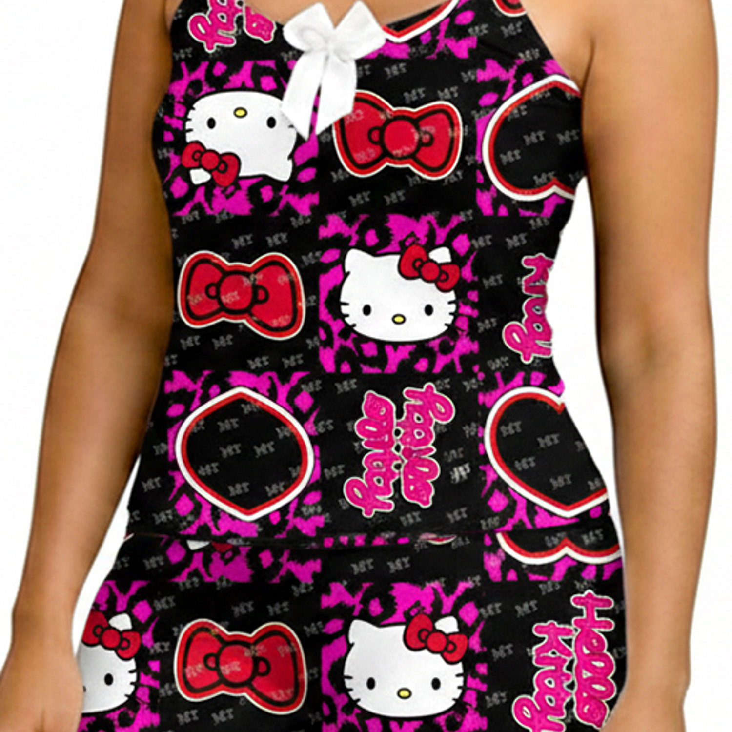 Pijama Mujer Hello Kitty Short y Blusa - Piel de durazno - Cliente Mayorista 7