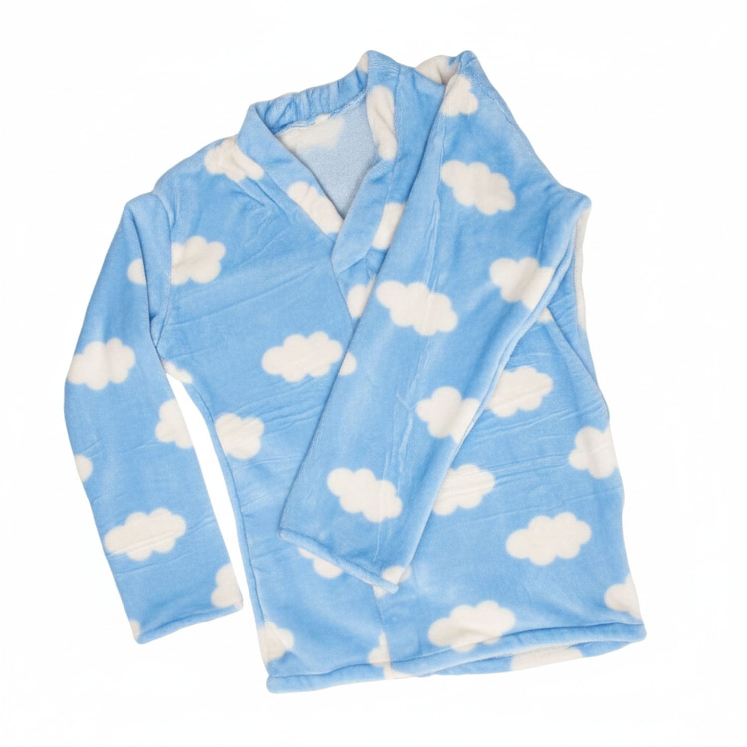 Pijama Mujer térmica diseño nube pantalón y saco - Cliente Myorista 3