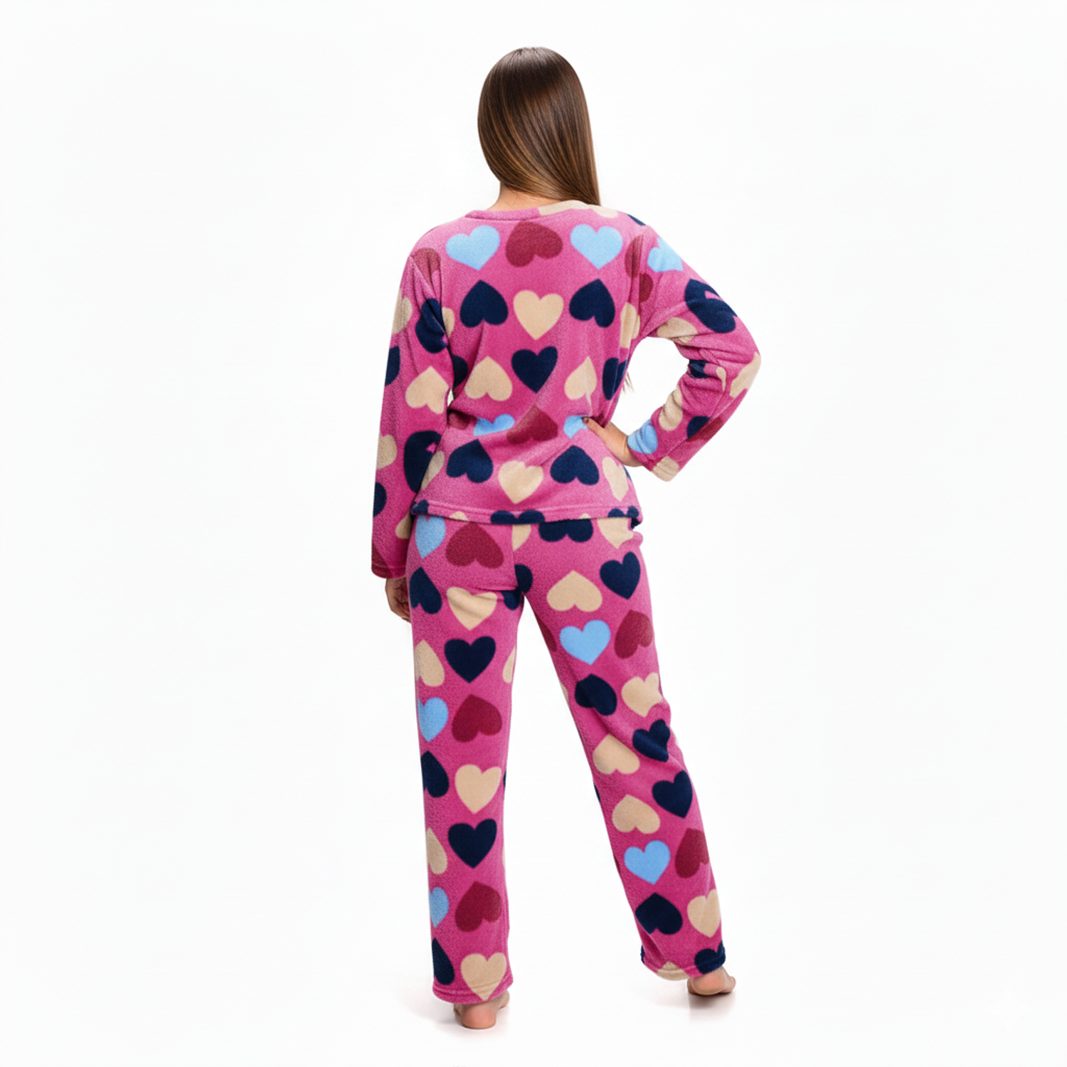 Pijama mujer térmica pantalón y saco - Cliente mayorista 2