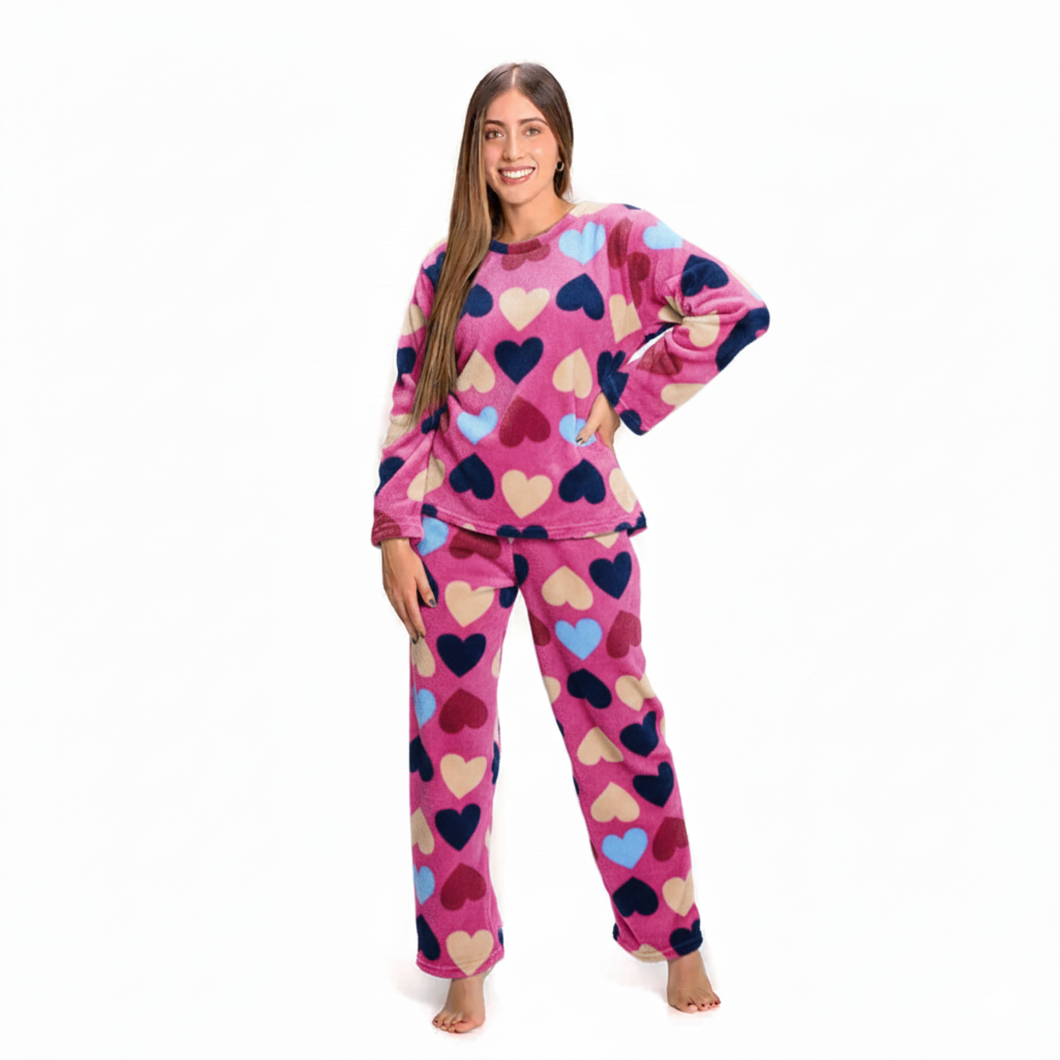 Pijama mujer térmica pantalón y saco - Cliente mayorista 5