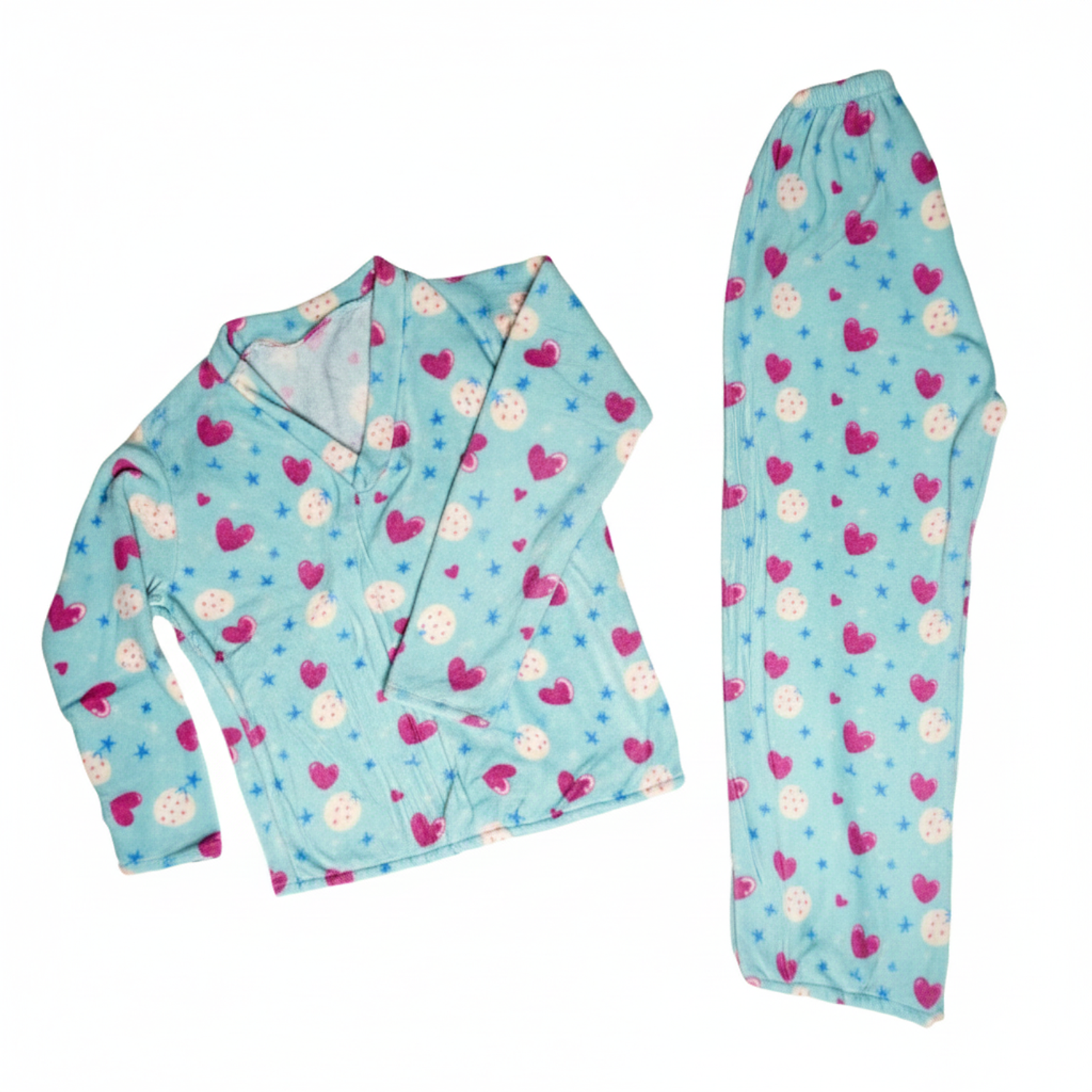 Pijama térmica mujer casa corazones - Cliente mayorista 1