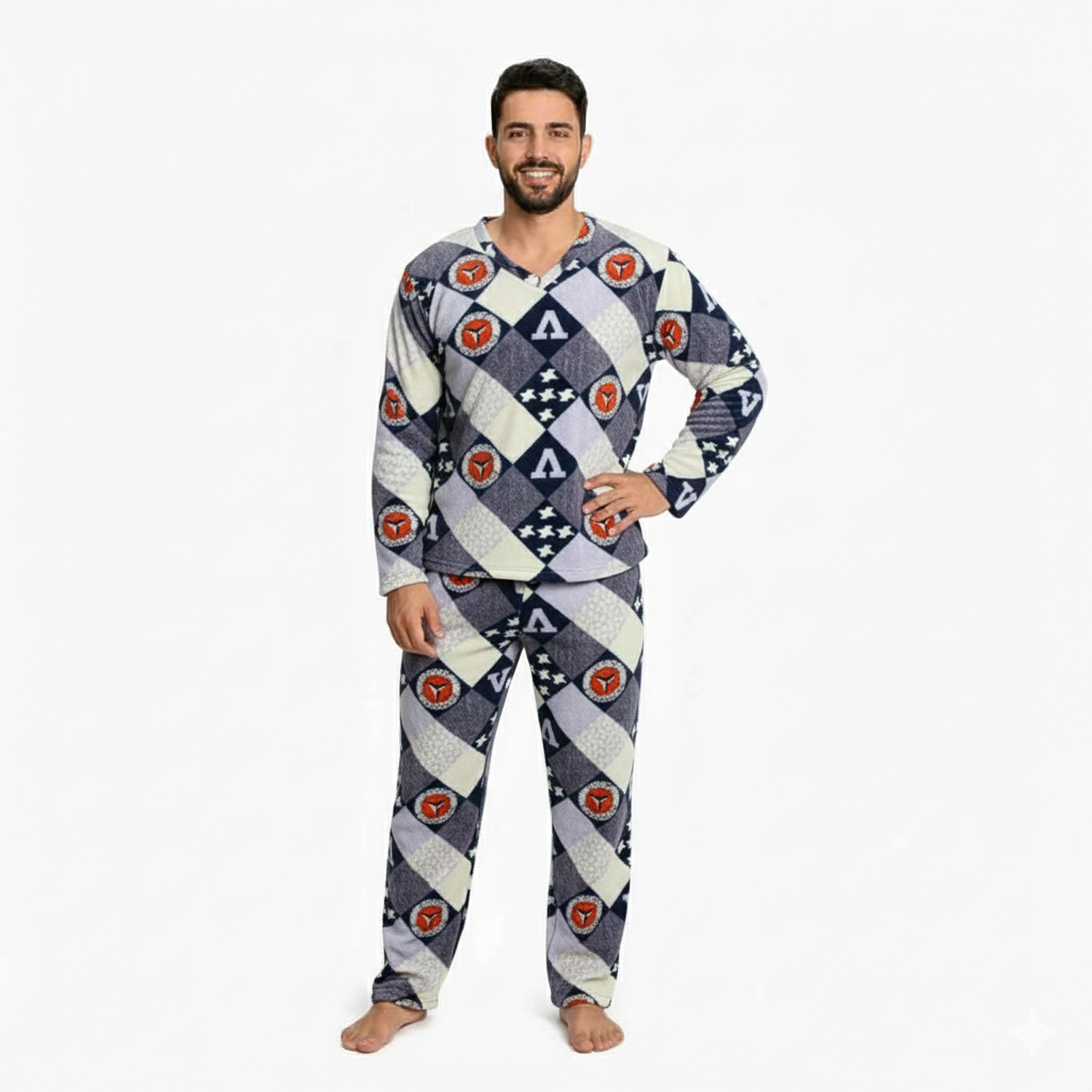 Pijama Térmica Caballero Hombre Pantalón y saco - Cliente Mayorista 2