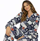 Pijama térmica Mujer pantalón y saco Cuadros V | Blathmoda - Miniatura 1
