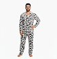 Pijama hombre Térmica negro tigre - Cliente mayorista - Miniatura 1