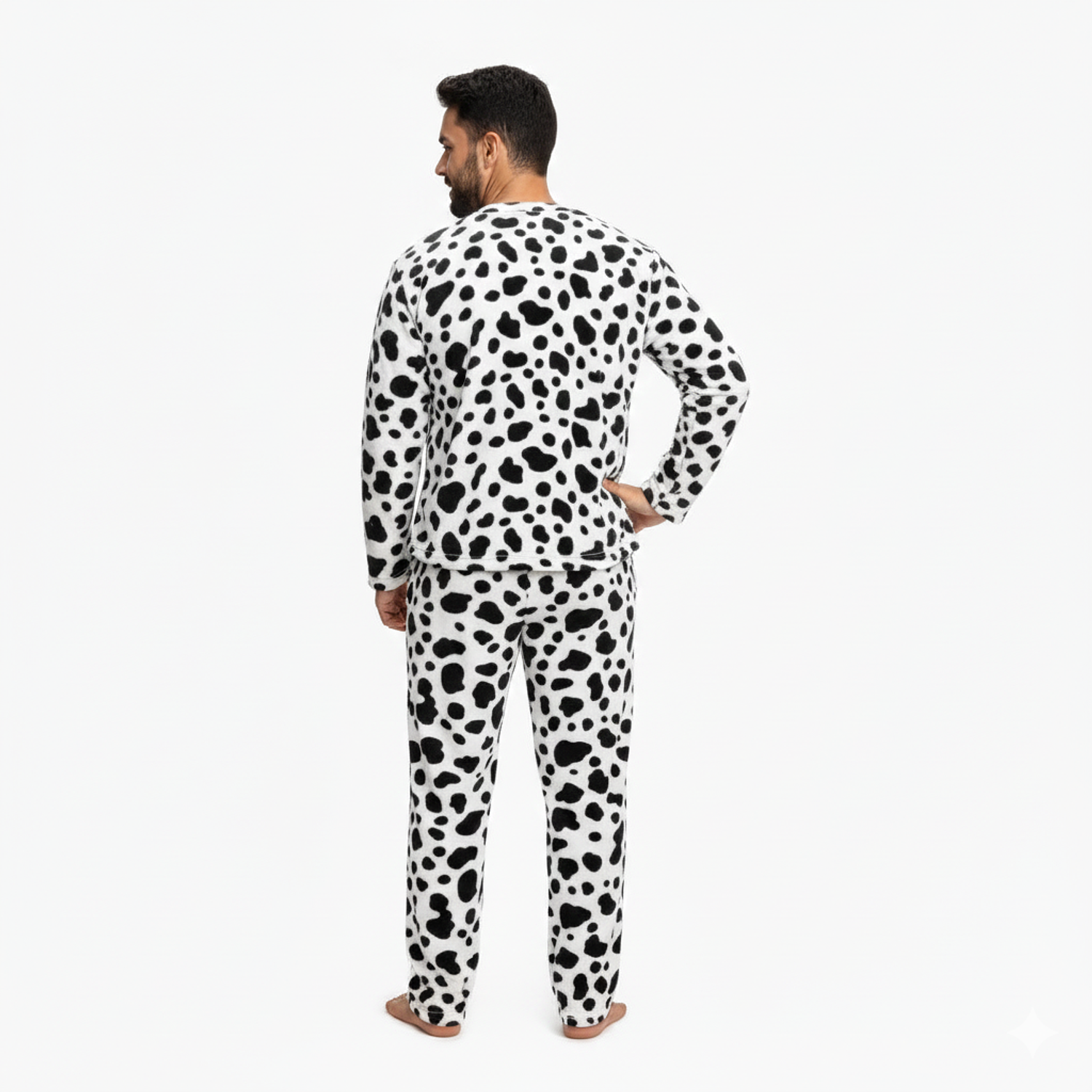 Pijama hombre Térmica negro tigre - Cliente mayorista 5