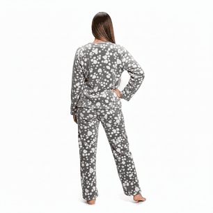 Pijama mujer termica manchas grises - Cliente mayorista