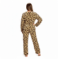 Pijama mujer térmica tigre café -Cliente mayorista - Miniatura 2
